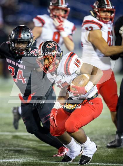 Thumbnail 2 in Quince Orchard vs. North Point (MPSSAA 4A Final) photogallery.