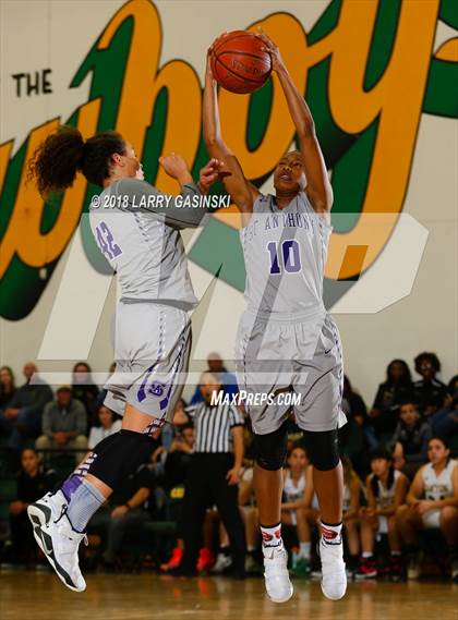 Thumbnail 1 in St. Anthony @ Canyon (CIF SS Div 1 Playoffs) photogallery.