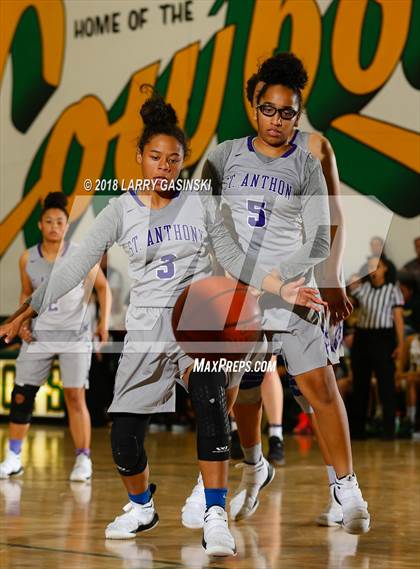 Thumbnail 2 in St. Anthony @ Canyon (CIF SS Div 1 Playoffs) photogallery.