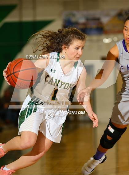 Thumbnail 1 in St. Anthony @ Canyon (CIF SS Div 1 Playoffs) photogallery.