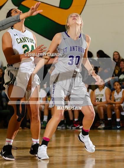 Thumbnail 2 in St. Anthony @ Canyon (CIF SS Div 1 Playoffs) photogallery.