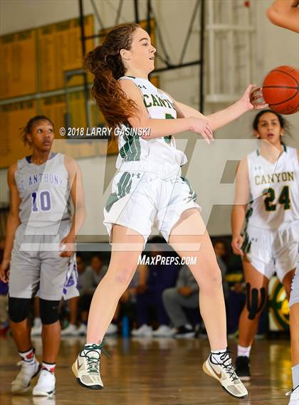 Thumbnail 3 in St. Anthony @ Canyon (CIF SS Div 1 Playoffs) photogallery.