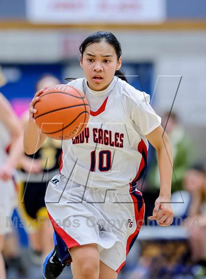 Thumbnail 3 in Pleasant Grove vs Del Oro (Sasha Brown Memorial Tournament) photogallery.