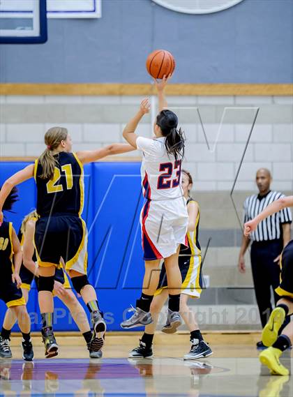 Thumbnail 1 in Pleasant Grove vs Del Oro (Sasha Brown Memorial Tournament) photogallery.