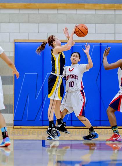 Thumbnail 3 in Pleasant Grove vs Del Oro (Sasha Brown Memorial Tournament) photogallery.