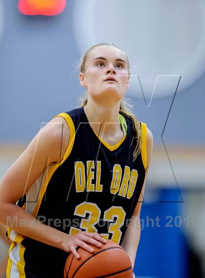 Thumbnail 3 in Pleasant Grove vs Del Oro (Sasha Brown Memorial Tournament) photogallery.