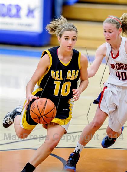 Thumbnail 1 in Pleasant Grove vs Del Oro (Sasha Brown Memorial Tournament) photogallery.