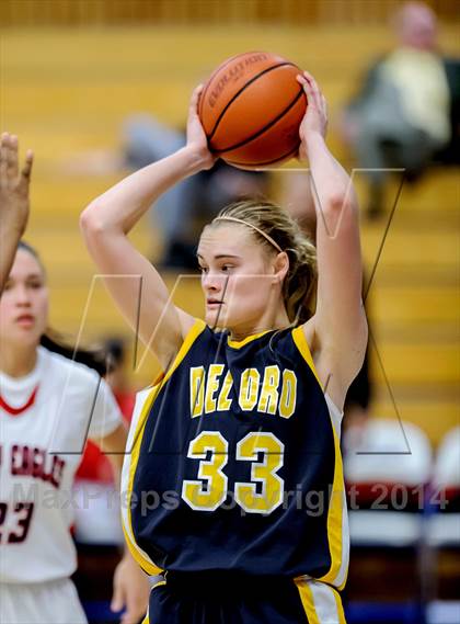 Thumbnail 1 in Pleasant Grove vs Del Oro (Sasha Brown Memorial Tournament) photogallery.