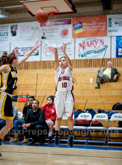 Thumbnail 2 in Pleasant Grove vs Del Oro (Sasha Brown Memorial Tournament) photogallery.