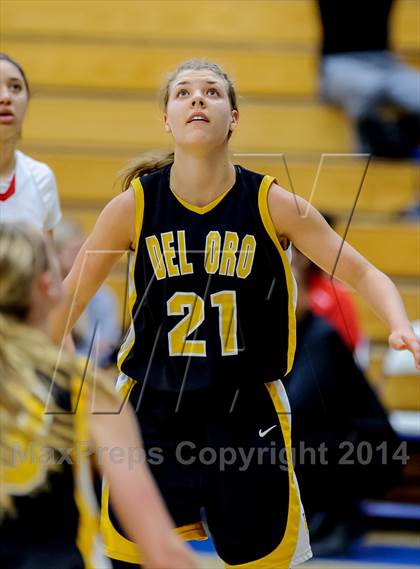 Thumbnail 2 in Pleasant Grove vs Del Oro (Sasha Brown Memorial Tournament) photogallery.