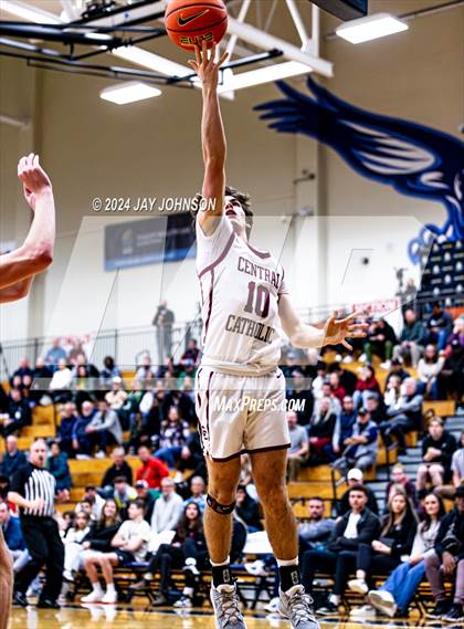 Thumbnail 3 in Cascade Christian @ Central Catholic (Les Schwab Invitational) photogallery.