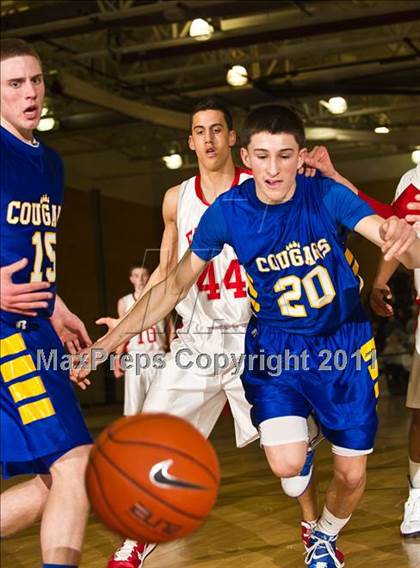Thumbnail 2 in Cranston West vs. North Providence (RIIL State Quarterfinal) photogallery.