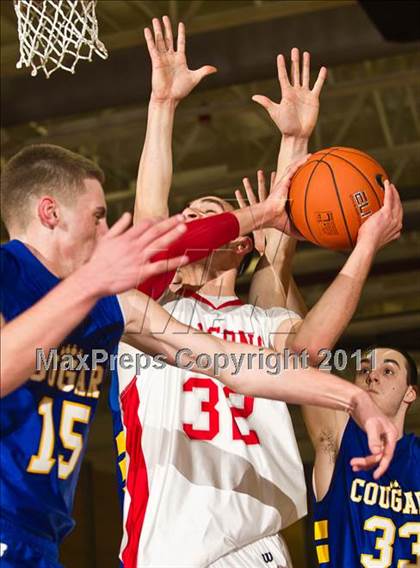 Thumbnail 3 in Cranston West vs. North Providence (RIIL State Quarterfinal) photogallery.