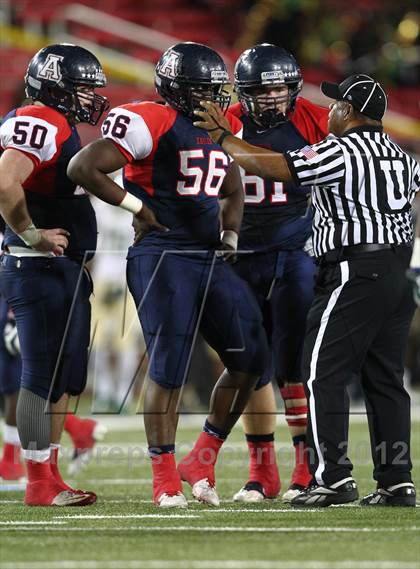 Thumbnail 3 in DeSoto vs. Allen (UIL 5A Division 1 Semifinal Playoff) photogallery.