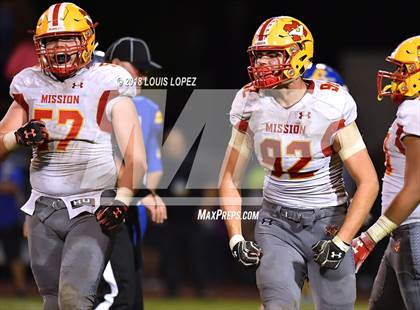 Thumbnail 2 in Mission Viejo @ Bishop Amat (CIF SS D1 Playoff) photogallery.