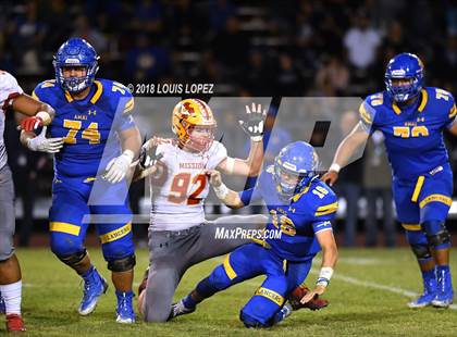 Thumbnail 2 in Mission Viejo @ Bishop Amat (CIF SS D1 Playoff) photogallery.