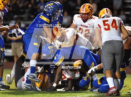 Thumbnail 2 in Mission Viejo @ Bishop Amat (CIF SS D1 Playoff) photogallery.