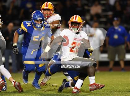 Thumbnail 2 in Mission Viejo @ Bishop Amat (CIF SS D1 Playoff) photogallery.