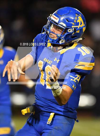Thumbnail 1 in Mission Viejo @ Bishop Amat (CIF SS D1 Playoff) photogallery.