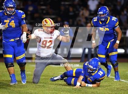 Thumbnail 1 in Mission Viejo @ Bishop Amat (CIF SS D1 Playoff) photogallery.