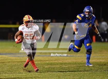 Thumbnail 2 in Mission Viejo @ Bishop Amat (CIF SS D1 Playoff) photogallery.