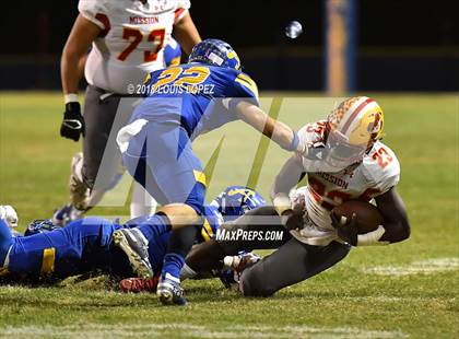 Thumbnail 3 in Mission Viejo @ Bishop Amat (CIF SS D1 Playoff) photogallery.