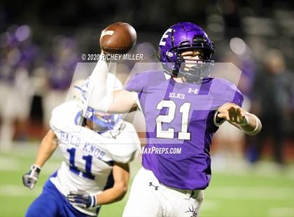 Thumbnail 3 in Bald Knob @ Elkins (AAA 4A 1st Round Playoff) photogallery.
