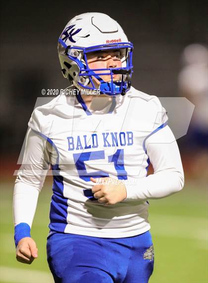 Thumbnail 1 in Bald Knob @ Elkins (AAA 4A 1st Round Playoff) photogallery.