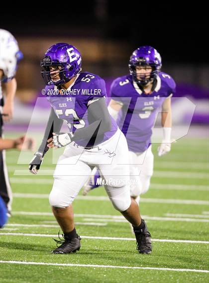 Thumbnail 1 in Bald Knob @ Elkins (AAA 4A 1st Round Playoff) photogallery.