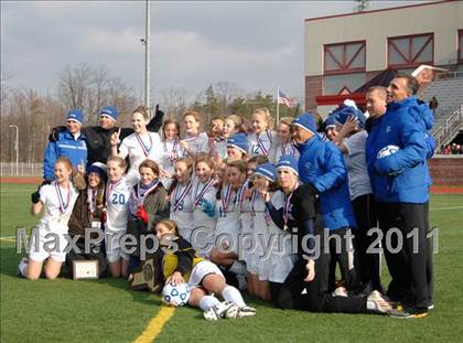 Thumbnail 1 in Bronxville vs Marcellus (NYSPHSAA Class B Final) photogallery.