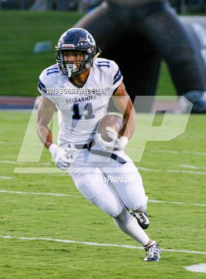 Thumbnail 2 in Clovis North vs. Bellarmine College Prep photogallery.