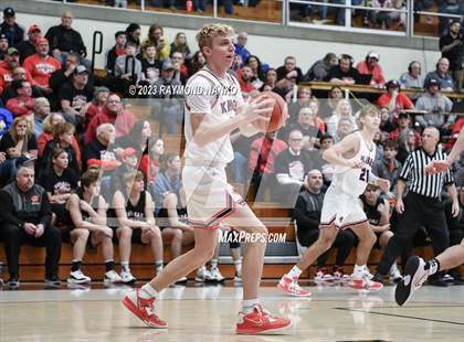 Thumbnail 2 in Wapahani vs. Lewis Cass (IHSAA 2A Semifinal)  photogallery.