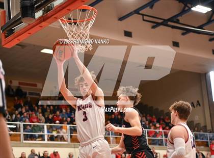 Thumbnail 3 in Wapahani vs. Lewis Cass (IHSAA 2A Semifinal)  photogallery.