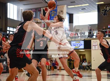 Thumbnail 1 in Wapahani vs. Lewis Cass (IHSAA 2A Semifinal)  photogallery.