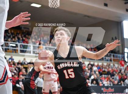 Thumbnail 3 in Wapahani vs. Lewis Cass (IHSAA 2A Semifinal)  photogallery.