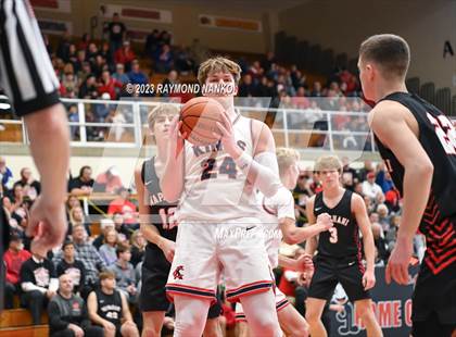 Thumbnail 3 in Wapahani vs. Lewis Cass (IHSAA 2A Semifinal)  photogallery.