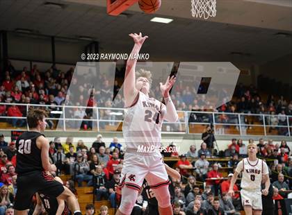 Thumbnail 2 in Wapahani vs. Lewis Cass (IHSAA 2A Semifinal)  photogallery.
