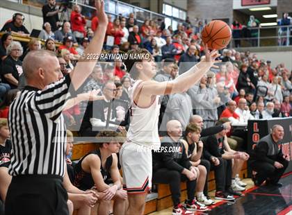 Thumbnail 2 in Wapahani vs. Lewis Cass (IHSAA 2A Semifinal)  photogallery.
