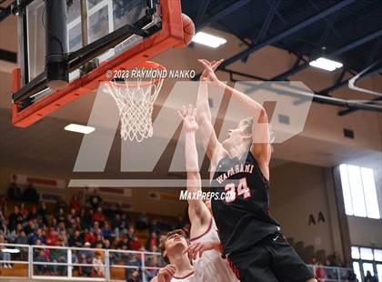 Thumbnail 1 in Wapahani vs. Lewis Cass (IHSAA 2A Semifinal)  photogallery.