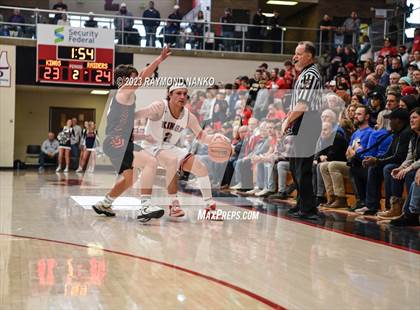 Thumbnail 1 in Wapahani vs. Lewis Cass (IHSAA 2A Semifinal)  photogallery.