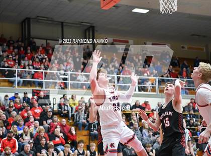 Thumbnail 3 in Wapahani vs. Lewis Cass (IHSAA 2A Semifinal)  photogallery.