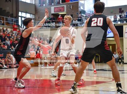 Thumbnail 2 in Wapahani vs. Lewis Cass (IHSAA 2A Semifinal)  photogallery.