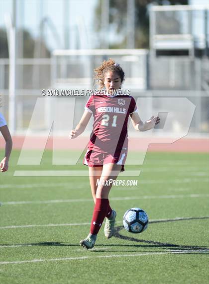 Thumbnail 3 in Mission Hills vs Nolan Catholic (23rd SoCal Classic) photogallery.