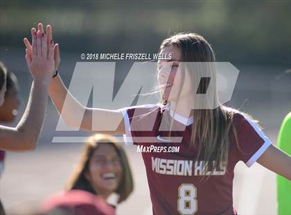 Thumbnail 1 in Mission Hills vs Nolan Catholic (23rd SoCal Classic) photogallery.