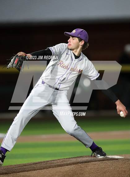 Thumbnail 3 in Hillcrest vs Richardson (Royse City Varsity Tournament) photogallery.