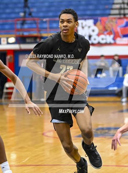 Thumbnail 1 in Mt. Vernon vs Plainfield (Phil Cox Memorial Holiday Tournament) photogallery.