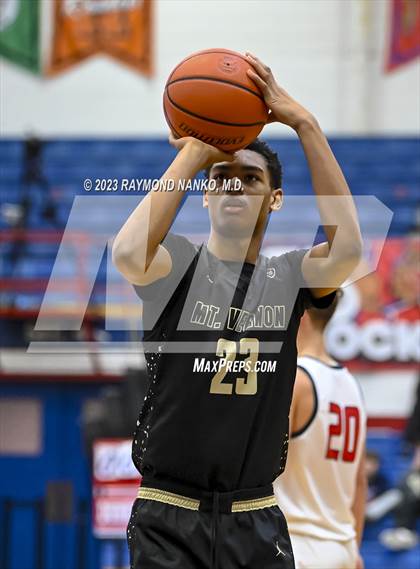 Thumbnail 2 in Mt. Vernon vs Plainfield (Phil Cox Memorial Holiday Tournament) photogallery.