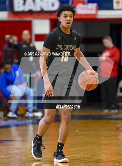 Thumbnail 1 in Mt. Vernon vs Plainfield (Phil Cox Memorial Holiday Tournament) photogallery.