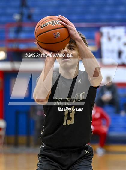 Thumbnail 2 in Mt. Vernon vs Plainfield (Phil Cox Memorial Holiday Tournament) photogallery.