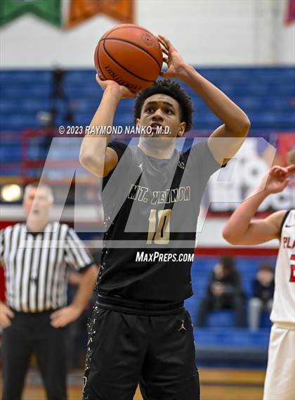 Thumbnail 3 in Mt. Vernon vs Plainfield (Phil Cox Memorial Holiday Tournament) photogallery.
